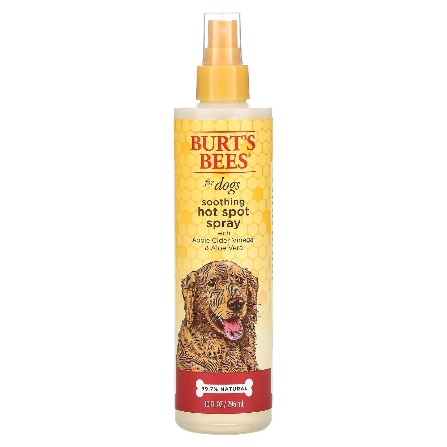 Burt's Bees, Soothing Hot Spot Spray For Dogs with Apple Cider Vinegar & Aloe Vera, 10 fl oz (296 ml)