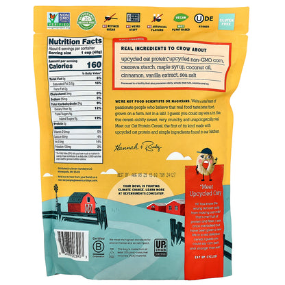 Seven Sundays, Oat Protein Cereal, Maple Cinnamon, 8 oz (227 g)