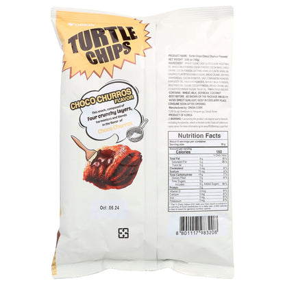 Orion, Turtle Chips, Choco Churros, 5.65 oz (160 g)