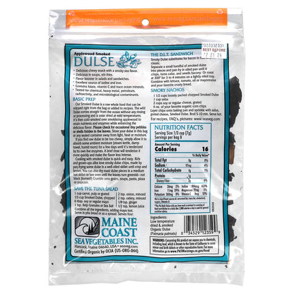 Maine Coast Sea Vegetables, Dulse, Applewood Smoked, 2 oz (56 g)