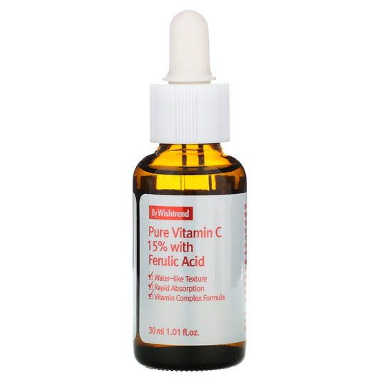 By Wishtrend, Pure Vitamin C 15% with Ferulic Acid, 1.01 fl oz (30 ml)