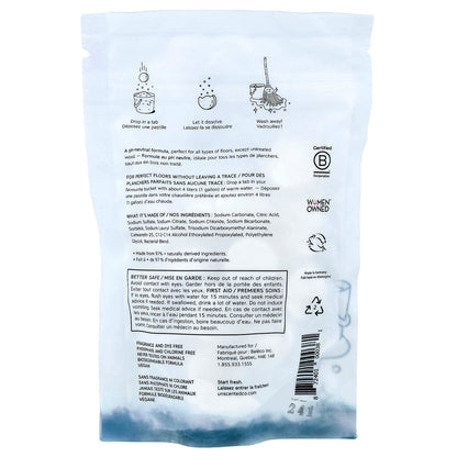 The Unscented Company, Floor Cleaner, 22 Tabs, 4.1 oz (116 g)