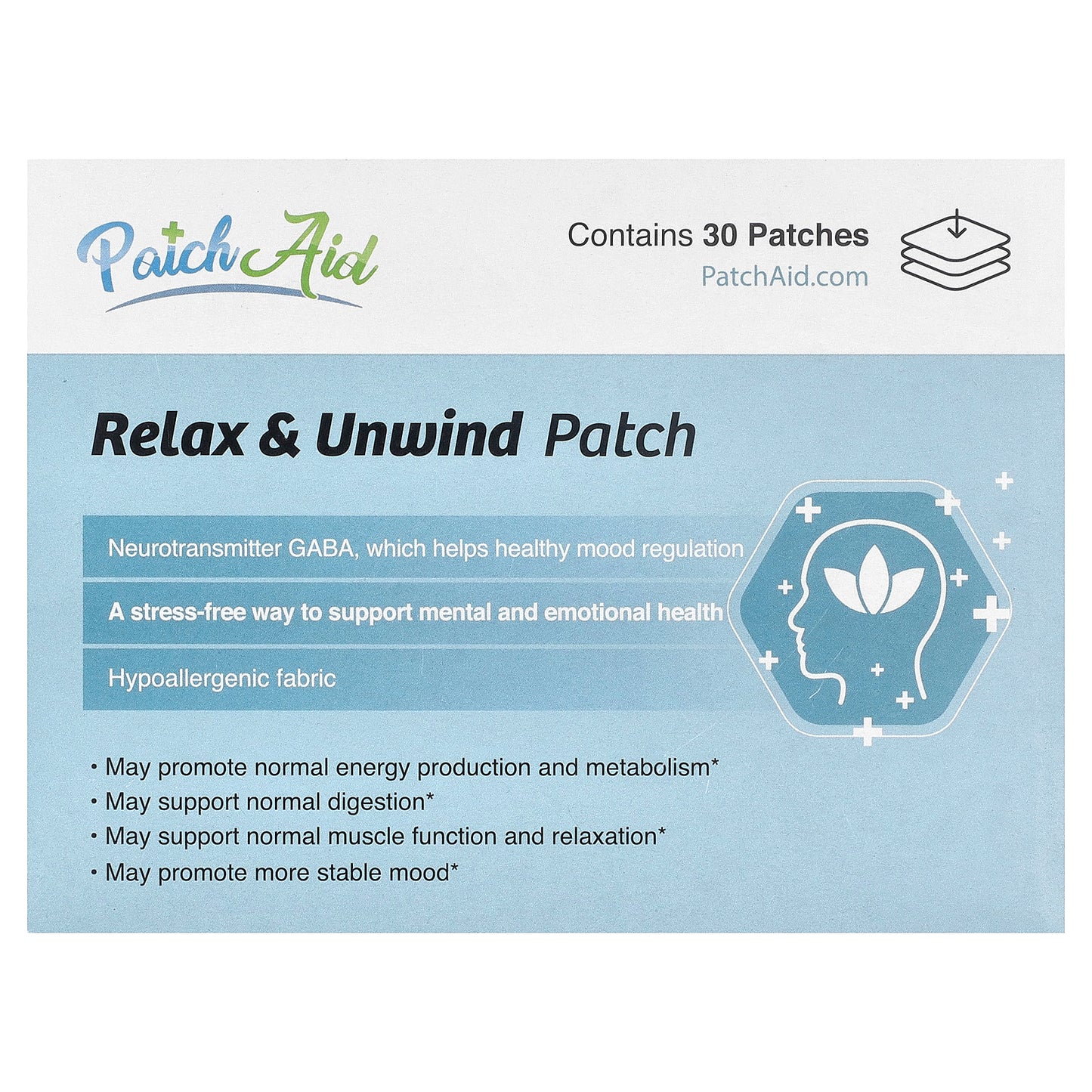 PatchAid, Relax & Unwind Patch, 30 Patches