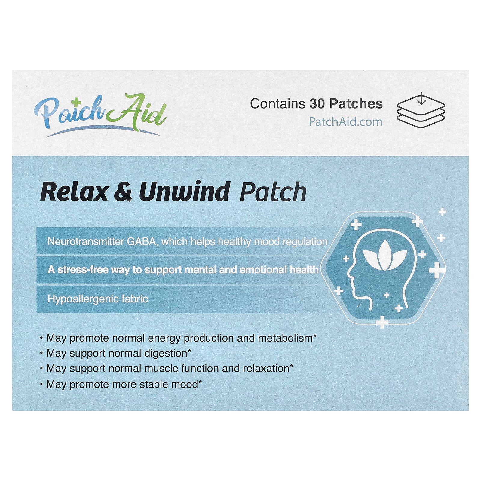 PatchAid, Relax & Unwind Patch, 30 Patches