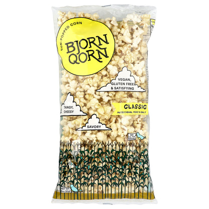 BjornQorn, Sun-Popped Corn, Classic, 3 oz (85 g)