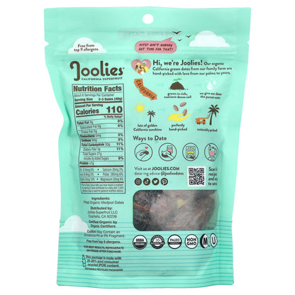 Joolies, Fresh Medjool Dates, Pit Free, 9 oz (255 g)