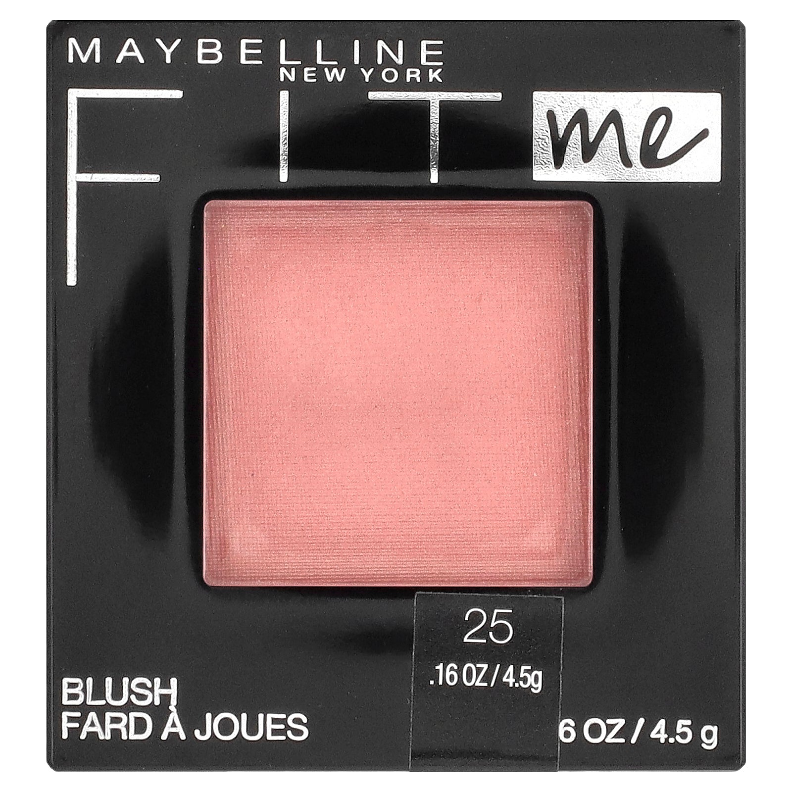 Maybelline, Fit Me, Blush, 25 Pink, 0.16 oz (4.5 g)