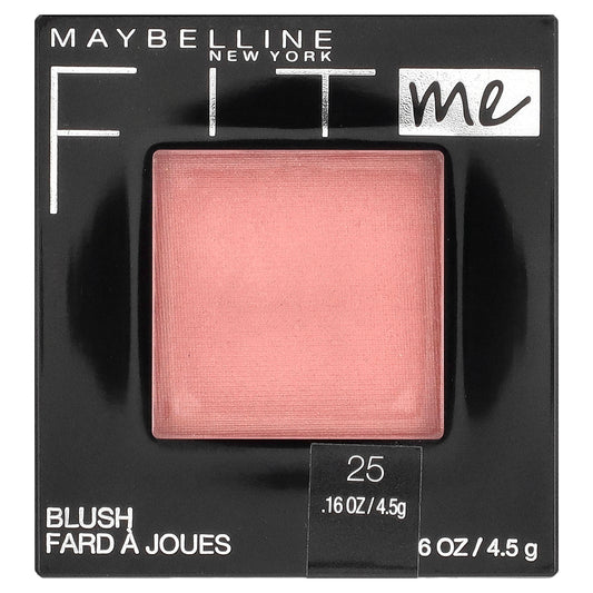 Maybelline, Fit Me, Blush, 25 Pink, 0.16 oz (4.5 g)
