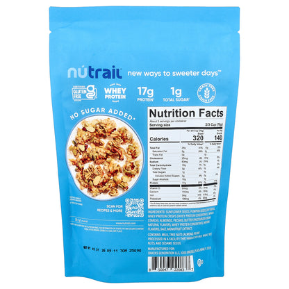 NuTrail, Protein Nut Granola, Vanilla Almond, 8 oz (227 g)