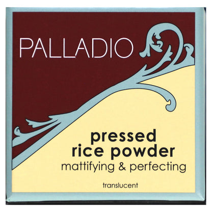 Palladio, Pressed Rice Powder, Translucent RPP01, 0.26 oz (7.25 g)