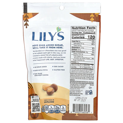 Lily's Sweets, Covered Caramels, Milk Chocolate Style , 3.5 oz (99 g)