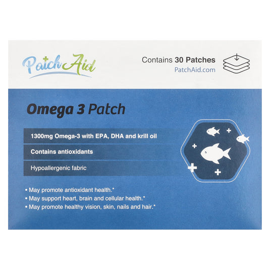 PatchAid, Omega 3 Patch , 30 Patches