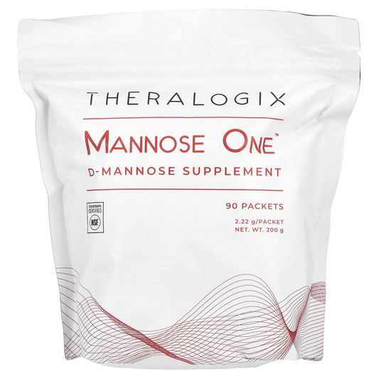 Theralogix, Mannose One, 90 Packets, (2.22 g) Each