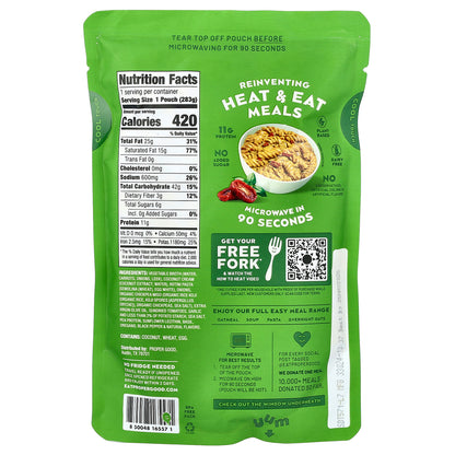 Proper Good, Ready To Eat Pasta, Sundried Tomato Basil, 10 oz (283 g)