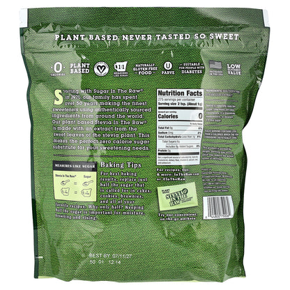 In the Raw, Stevia In The Raw®, Zero Calorie Sweetener, 9.7 oz (275 g)