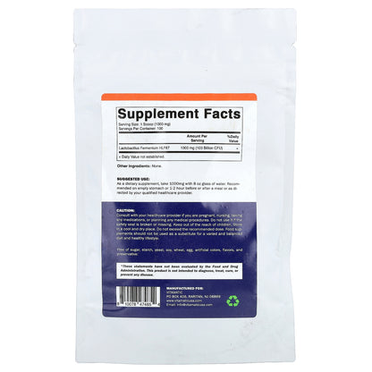 Vitamatic, Lactobacillus Fermentum, 3.5 oz (100 g)