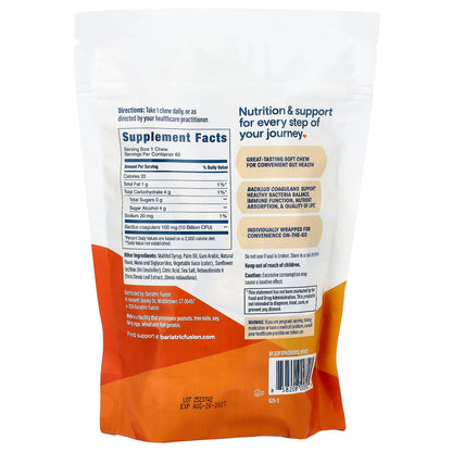 Bariatric Fusion, Probiotic Soft Chew, Orange Tropical, 60 Soft Chews