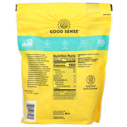 Good Sense, Plantain Chips, With Sea Salt, 12 oz (340 g)