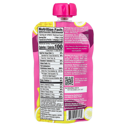 Loco Bebe, Organic Puree, 6+ Months, Sweet Potato Paradise, 4 oz (113 g)