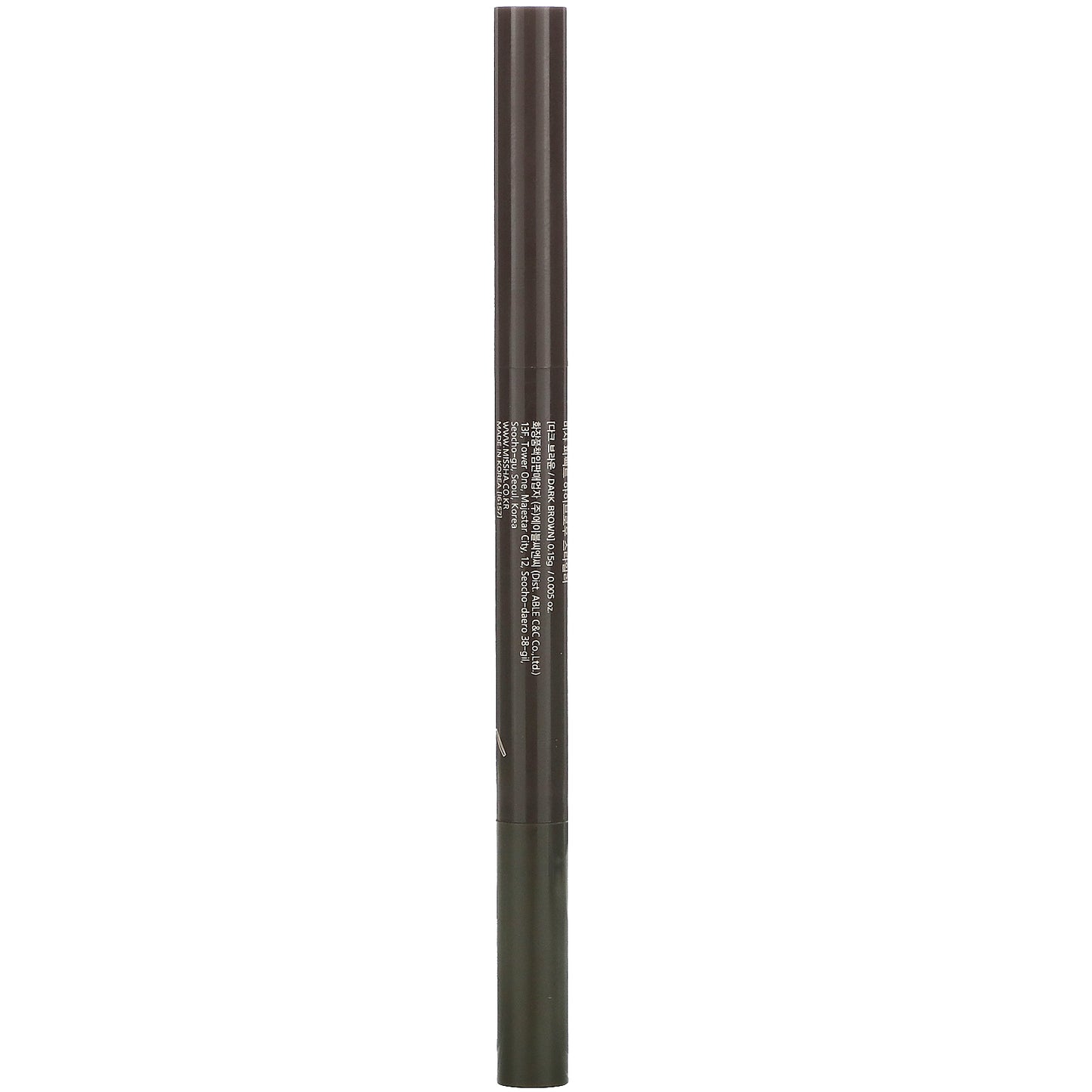 Missha, Perfect Eyebrow Styler, Dark Brown, 0.005 oz (0.15 g)