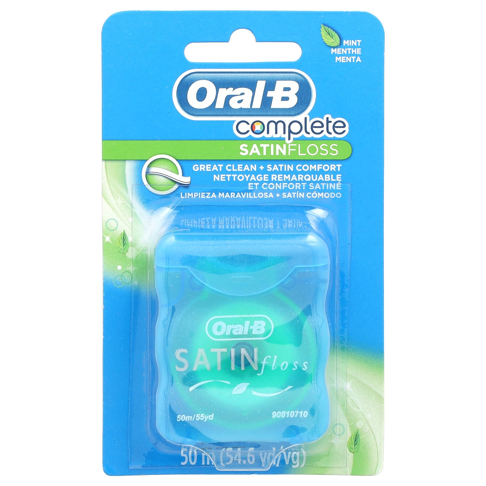 Oral-B, Complete, SATINfloss, Mint, 55 yd (50 m)