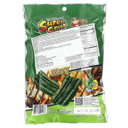 Tao Kae Noi, Grilled Seaweed Super Crisp, Wavy, Classic, 0.84 oz (24 g)