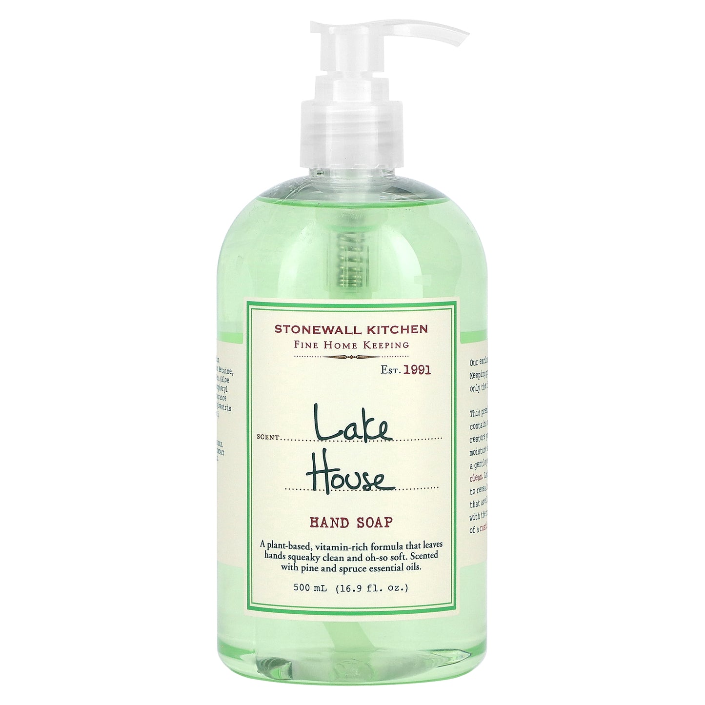 Stonewall Kitchen, Hand Soap, Lake House, 16.9 fl oz (500 ml)