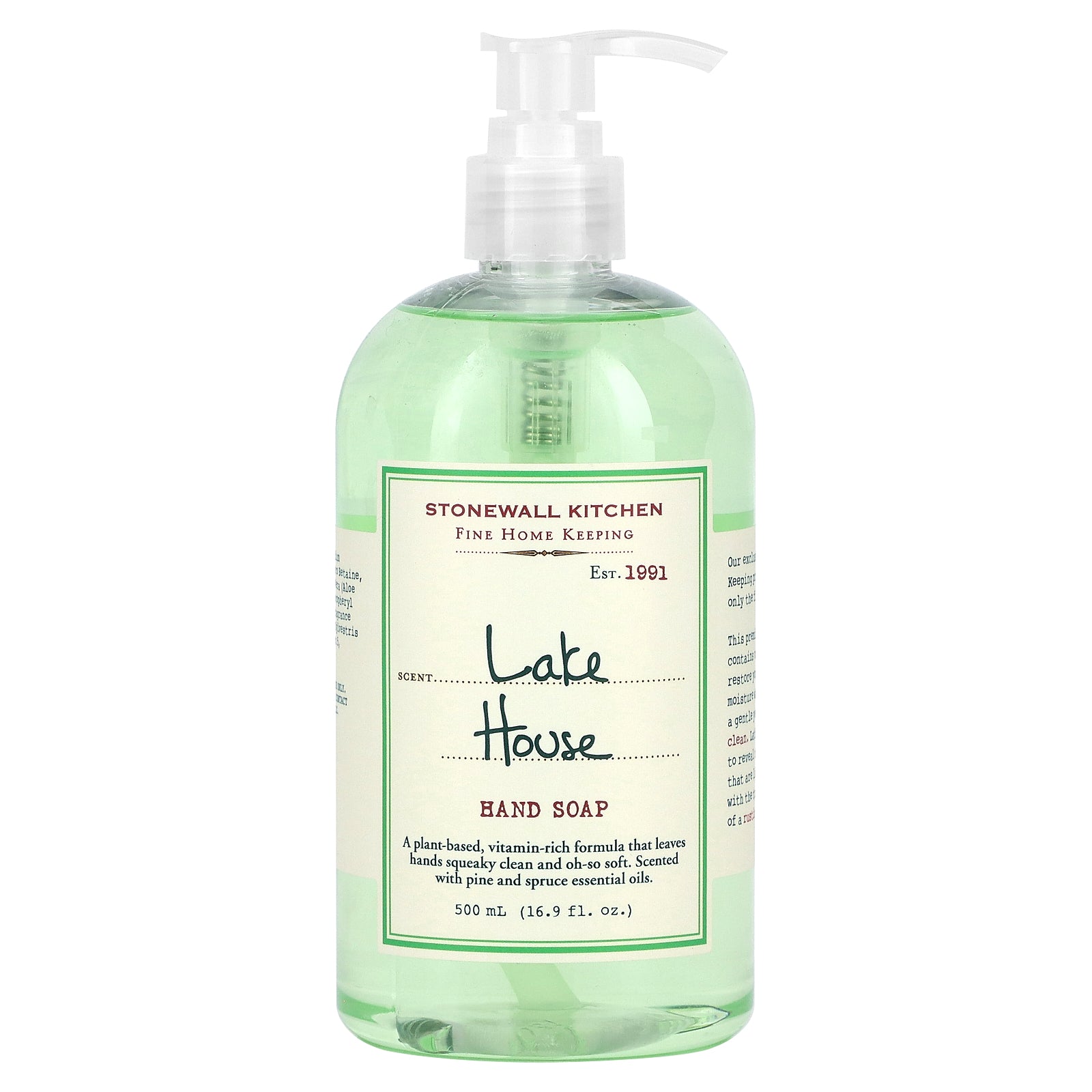 Stonewall Kitchen, Hand Soap, Lake House, 16.9 fl oz (500 ml)