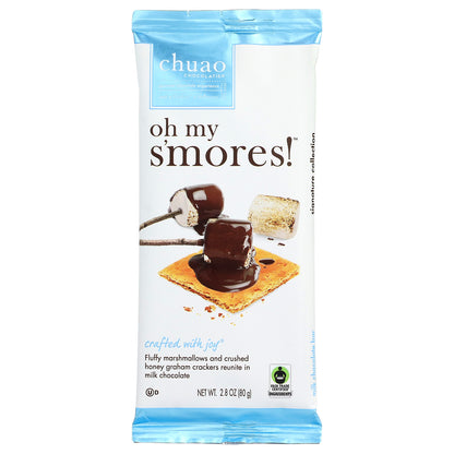 Chuao Chocolatier, Milk Chocolate Bar, Oh My S'mores!™, 2.8 oz (80 g)