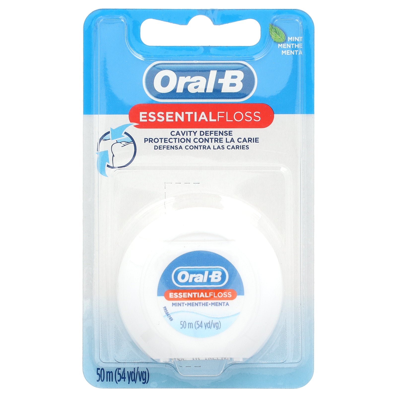 Oral-B, EssentialFloss™, Mint, 54 yd (50 m)