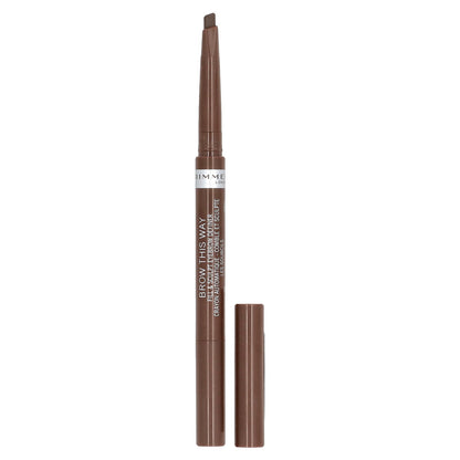 Rimmel London, Brow This Way, Fill & Sculpt Eyebrow Definer, Medium Brown, 0.008 oz (0.25 g)