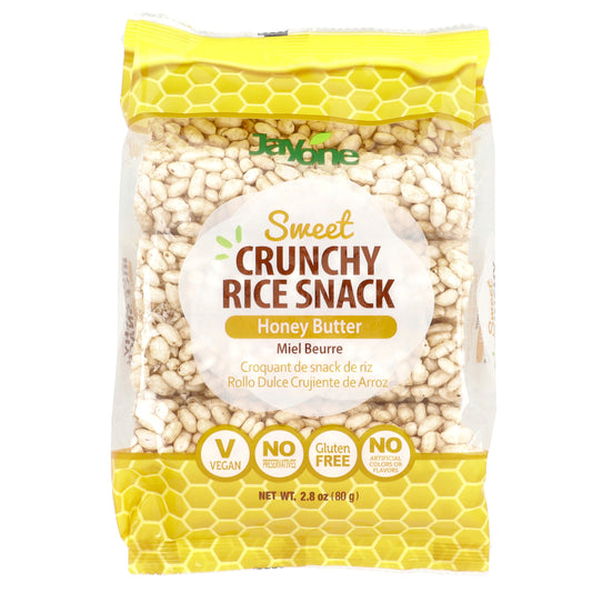 Jayone, Sweet Crunchy Rice Snack, Honey Butter, 2.8 oz (80 g)