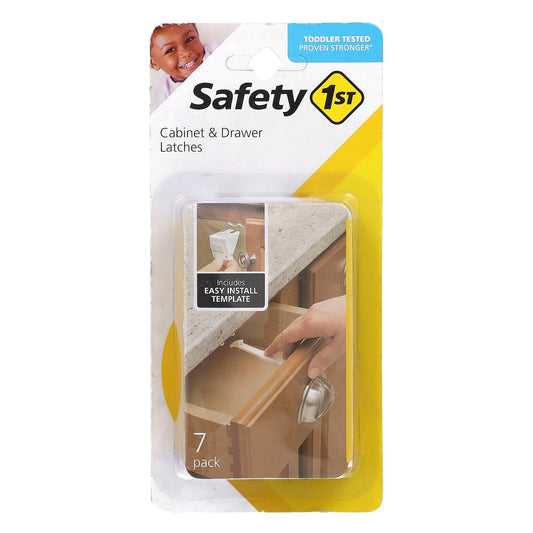 Safety 1st, Cabinet & Drawer Latches, 7 Pack