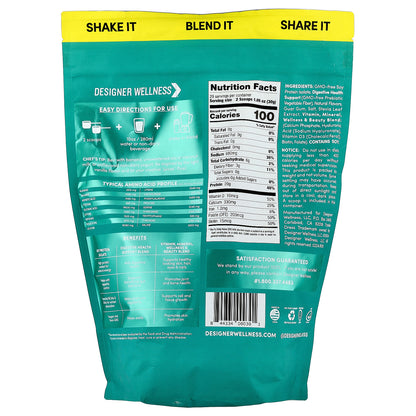 Designer Wellness, Designer Soy® Powder, Angel Cake, 1.87 oz (848 g)