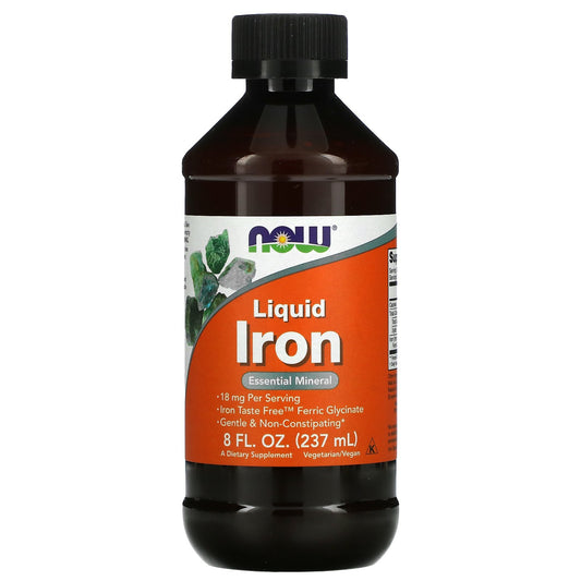 NOW Foods, Liquid Iron, 18 mg, 8 fl oz (237 ml)