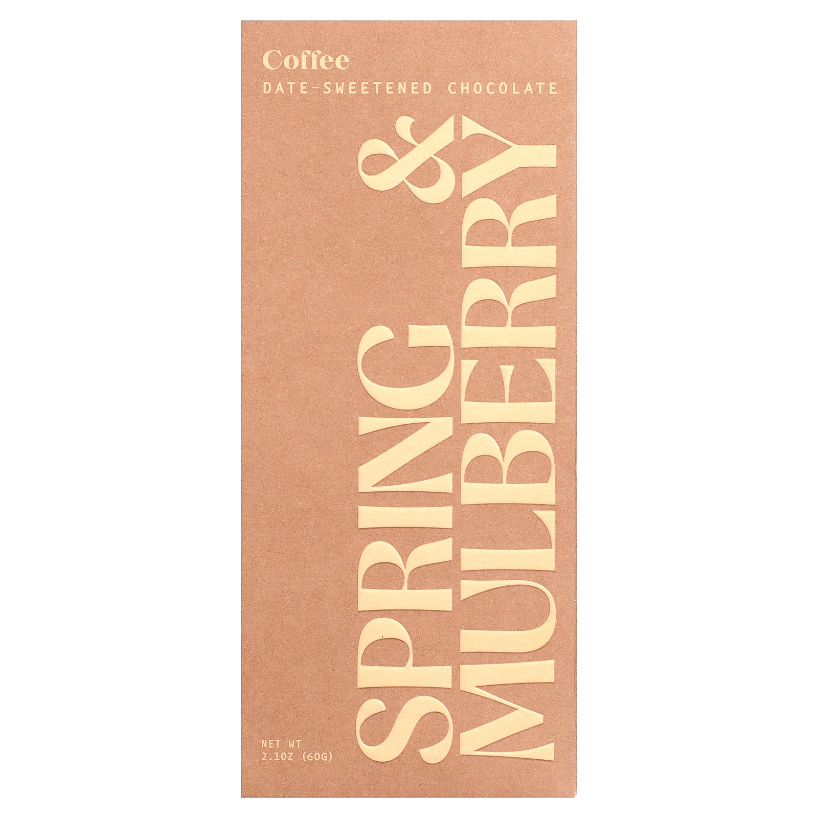 Spring & Mulberry, Date-Sweetened Chocolate, Coffee, 2.1 oz (60 g)