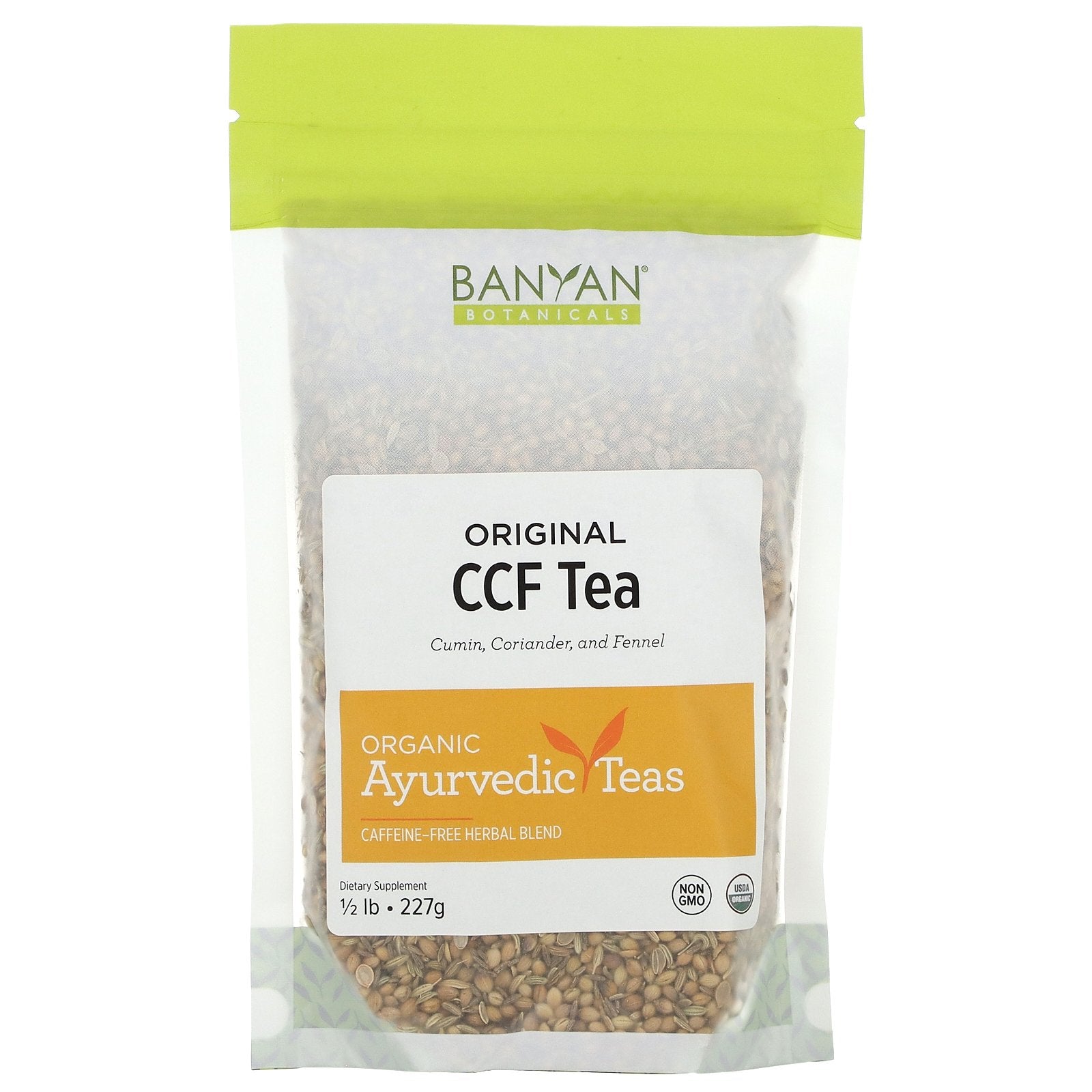 Banyan Botanicals, Original CCF Tea, Caffeine Free, 0.5 lb (227 g)