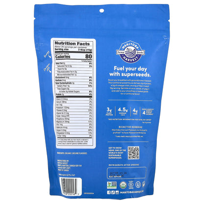 Manitoba Harvest, Organic Ground Flaxseed, 14 oz (397 g)