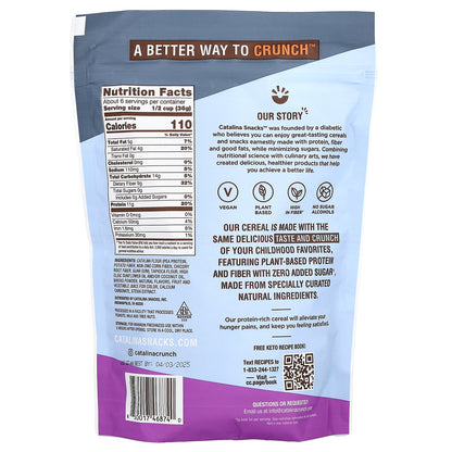 Catalina Crunch, Keto Friendly Cereal, Triple Berry Blast, 8 oz (227 g)