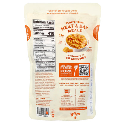 Proper Good, Mac & Cheese, Original Cheddar, 10 oz (283 g)