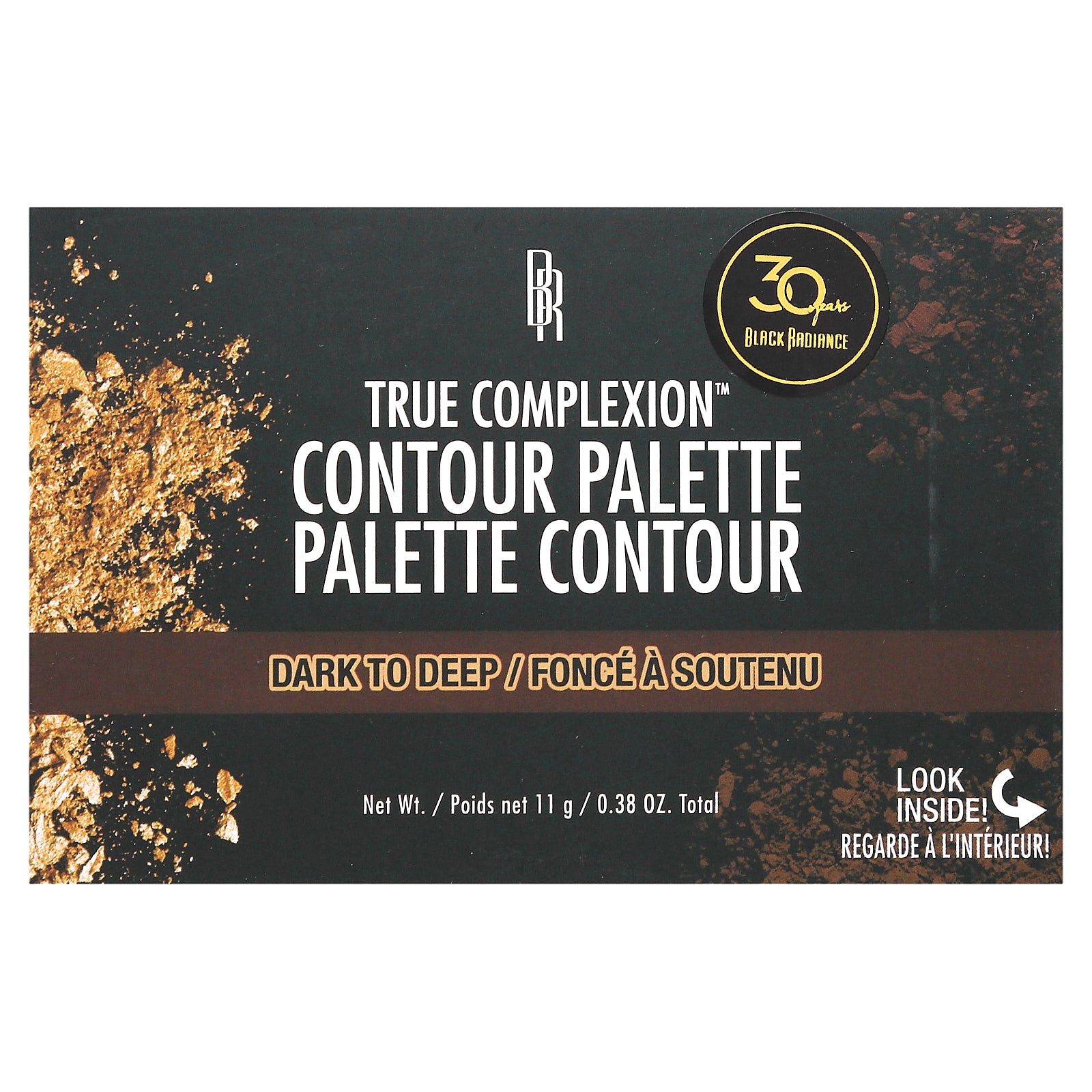 Black Radiance, True Complexion, Contour Palette, 8326 Dark to Deep, 0.38 oz (11 g)