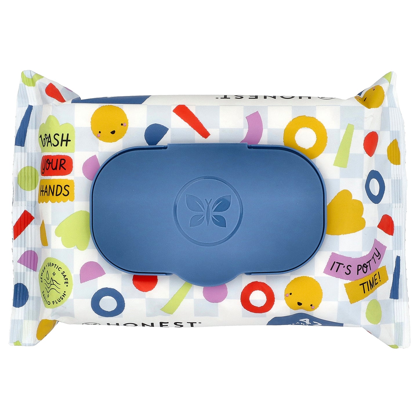 The Honest Company, Little Flushables, Fragrance Free, 42 Plant-Based Wipes