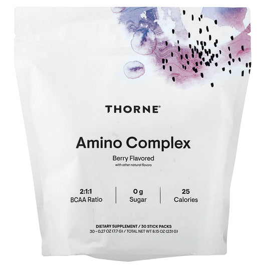 Thorne, Amino Complex, Berry, 30 Stick Packs, 0.27 oz (7.7 g) Each