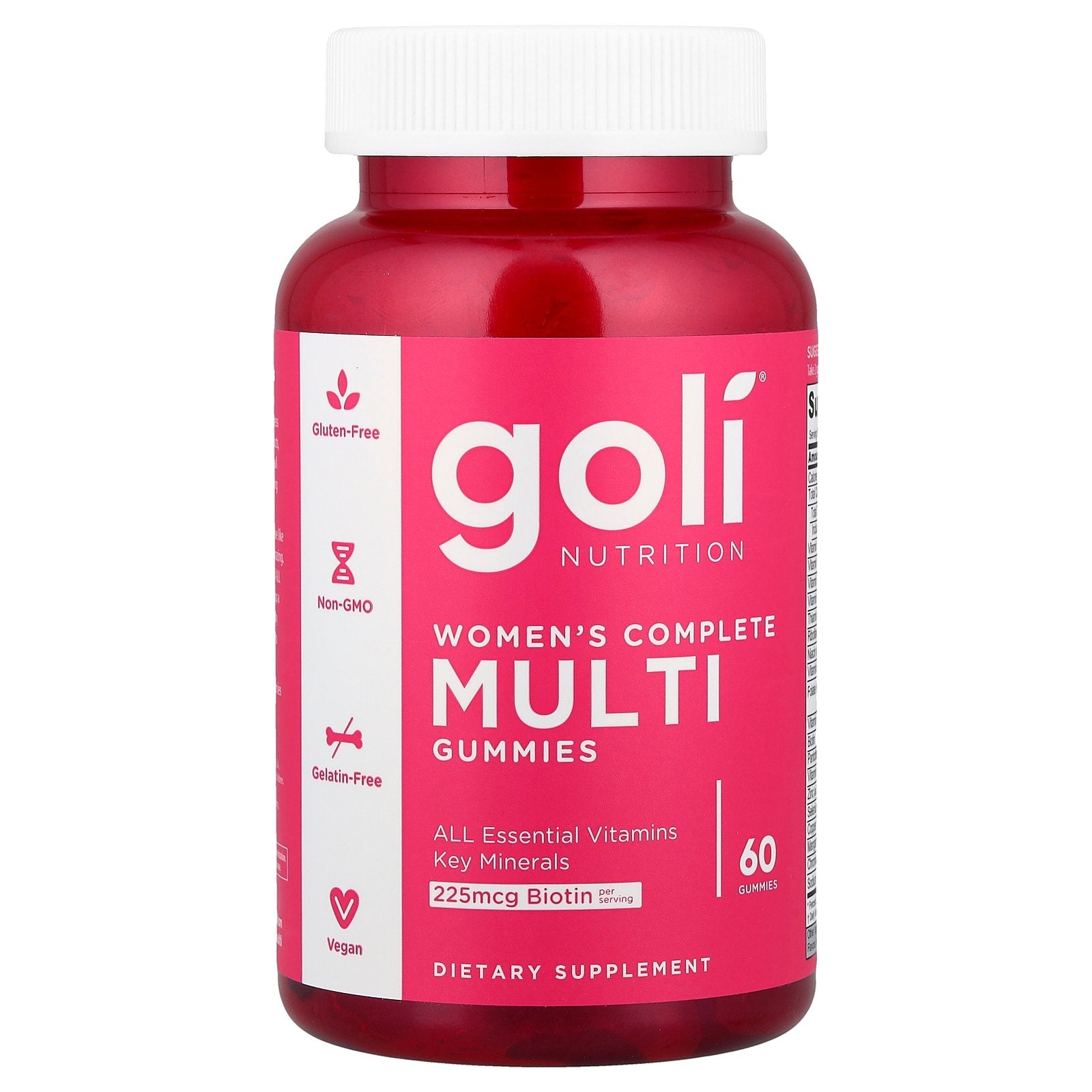 Goli Nutrition, Women's Complete Multi Gummies, 60 Gummies