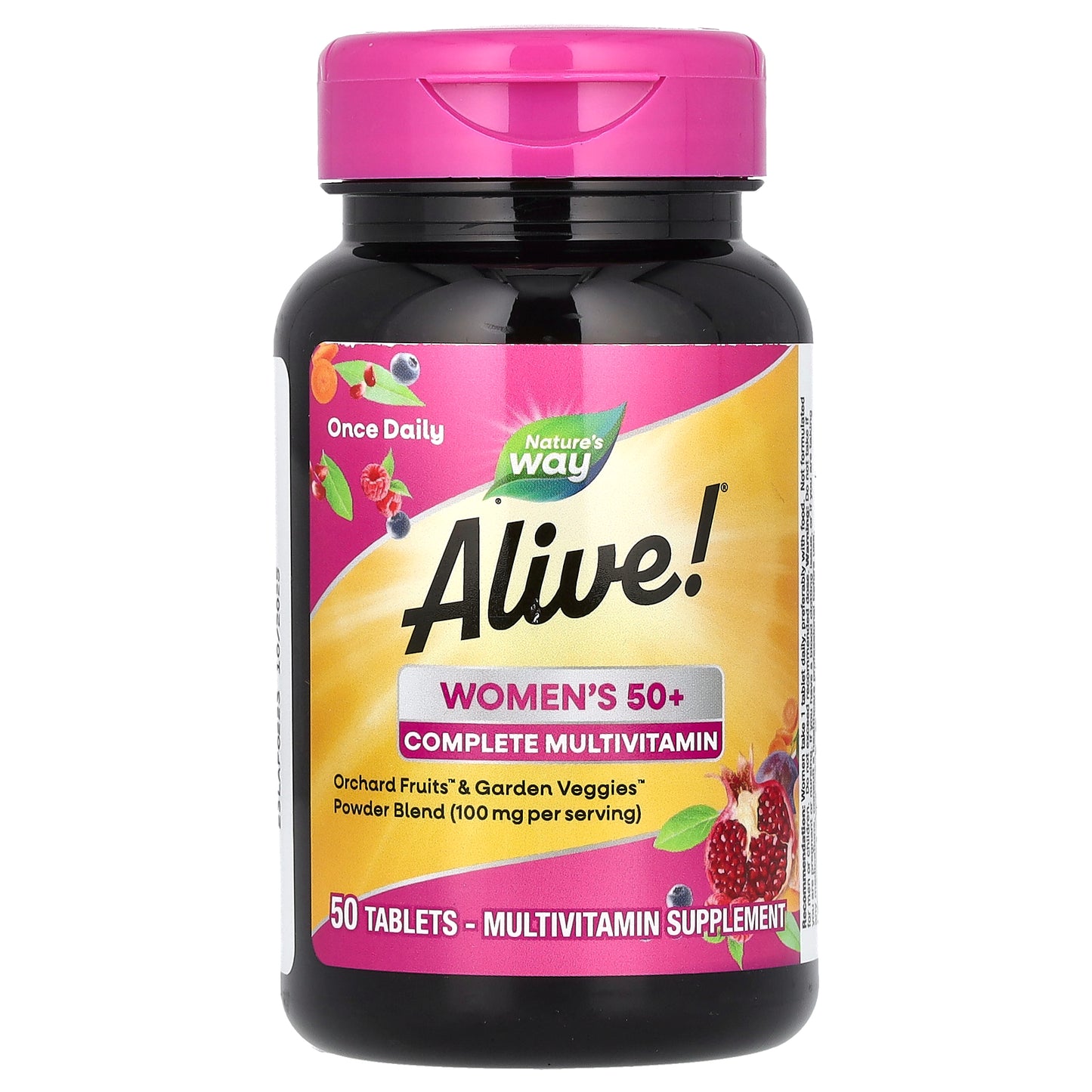 Nature's Way, Alive! Women's 50+ Complete Multivitamin, 50 Tablets