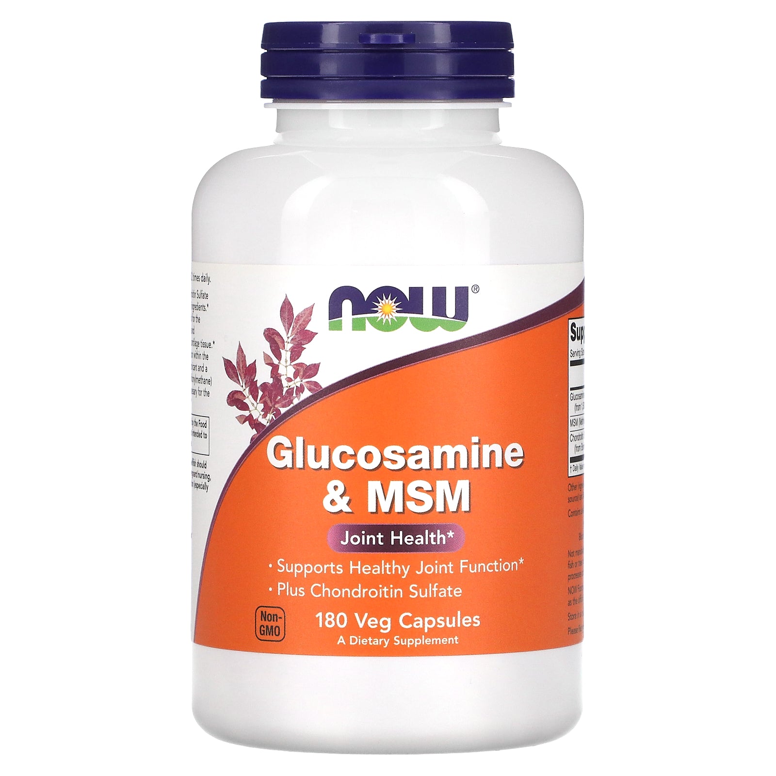 NOW Foods, Glucosamine & MSM, 180 Veg Capsules