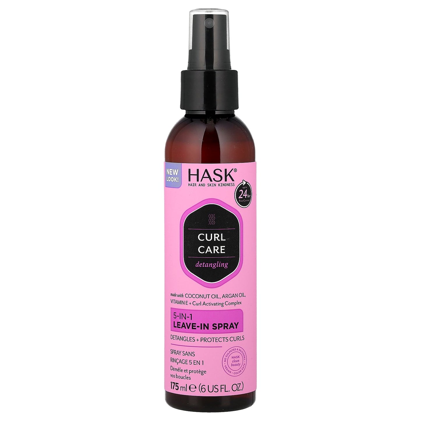 Hask Beauty, Curl Care, 5-In-1 Leave-In Spray, 6 fl oz (175 ml)