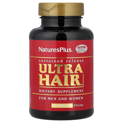 NaturesPlus, Ultra Hair®, For Men & Women, 60 Tablets