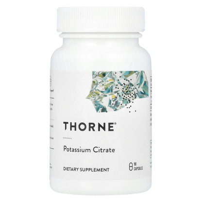 Thorne, Potassium Citrate, 90 Capsules (99 mg per Capsule)