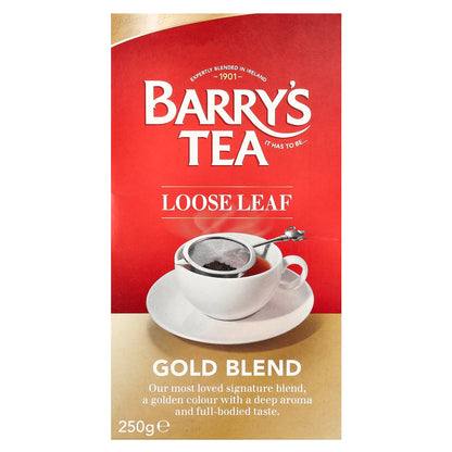 Barry's Tea, Loose Leaf, Gold Blend, 250 g